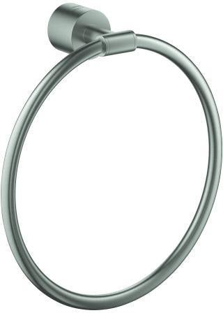 GROHE Handtuchring Atrio 40887 – Verchromter Wand-Handtuchring mit verdeckter Befestigung