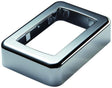 GROHE Rosette 66734 Chrom – Passgenaue Armaturenrosette für Urinal-Armaturen