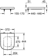 GROHE WC-Sitz Euro Keramik 39330_2 mit SoftClose Deckel alpinweiß – Absenkautomatik & Quick Release