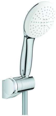GROHE Tempesta 110 Wandhalterset – 2 Strahlarten, EcoJoy, 7,4 l/min, Chrom