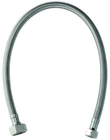 GROHE Anschlussschlauch 07300 – Flexibler Schlauch für Ablaufprogramme