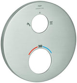 GROHE Rosette 49244 rund für THM-FMS – Chrom, Metall, 6° ausrichtbar