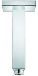 GROHE Rainshower Deckenauslass 154 mm Chrom – Brausearm mit Rosette und Rückstromsicherung