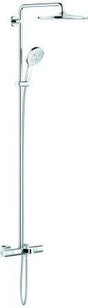 GROHE Rainshower SmartActive 310 Duschsystem mit Thermostat-Wannenbatterie, chrom