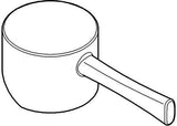 GROHE Hebel 46626 in Velvet Black – Ersatzgriff für Armaturen