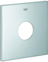 GROHE Rosette 48434 eckig für EHM-Fertigmontagesets – Chrom, QuickFix, StarLight
