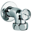 GROHE Abgangsbogen 12444 mit Thermometer, Ausladung 90 mm, 1 1/2" x 1 1/4" AG, chrom