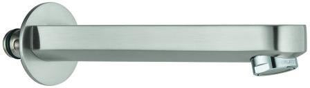 GROHE Auslauf 42420 supersteel – Wandmontage, 178 mm Ausladung, Messing gebürstet