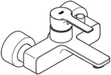 GROHE Lineare Einhand-Wannenbatterie Wandmontage Chrom – mit Temperaturbegrenzer