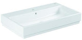 GROHE Cube Keramik Aufsatzwaschtisch 100 cm mit PureGuard und Überlauf – alpinweiß