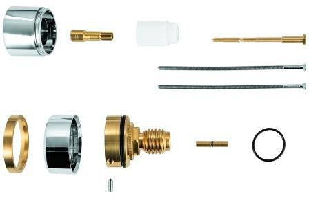 GROHE Verlängerungsset 27,5 mm DN15 – Passgenaue Verlängerung für Thermostat-Armaturen