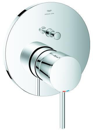 GROHE Atrio Einhand-Wannenbatterie Fertigmontageset – Chrom, für Rapido SmartBox