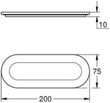 GROHE Selection Seifenschale Glas klarglas – passend für Handtuchhalter 41035