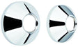 GROHE Rosette 02210 für S-Anschluss DN 15, 70 mm, 2 Stück, Chrom – Armaturenrosette mit Gewinde