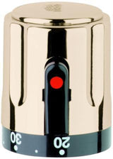 GROHE Temperaturwählgriff 47255 Basis chrom – mit SafeStop Sicherheitssperre bei 38 °C