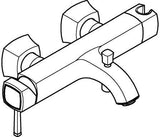 GROHE Grandera Einhand-Wannenbatterie 24374 Wandmontage Chrom – SilkMove & Handbrausehalter