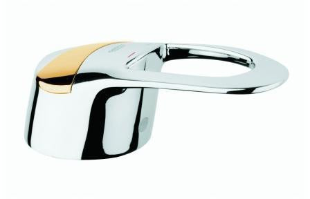 GROHE Hebel 46531 klein für Chiara – chrom/gold, Einhand-Waschtisch- & Bidetarmaturen