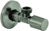 GROHE Eckventil 22041_1 1/2 Zoll x 1/2 Zoll langer Schubschaft chrom – Messing, keramische Oberteil