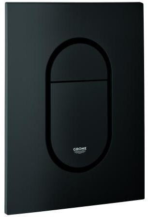 GROHE Arena Cosmopolitan S WC-Betätigungsplatte 2-Mengen/Start&Stopp hard graphite