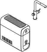 GROHE Blue Home Starter Kit Spültisch-Einhandmischer L-Auslauf mit Filterfunktion und Bluetooth/WIFI