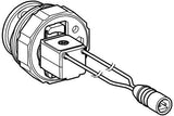 GROHE Magnetventil 66859 für Tectron Unterputz-Infrarotelektronik – Urinal Kartusche mit Schmutzfang-Sieb