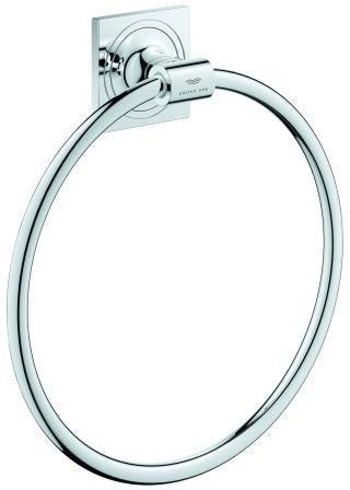 GROHE Handtuchring Allure 40339_1 in Cool Sunrise gebürstet – Metall, verdeckte Befestigung, schwenkbar