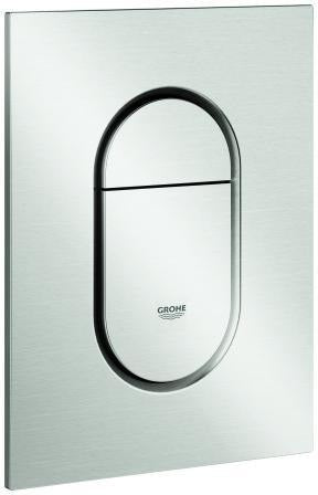 GROHE Arena Cosmopolitan S WC-Betätigungsplatte 2-Mengen/Start&Stopp hard graphite