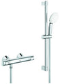 GROHE Grohtherm 500 Thermostat-Brausebatterie mit Brausestangenset 600 mm Chrom