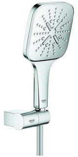 GROHE Rainshower SmartActive 130 Cube Wandhalterset – 3 Strahlarten, 8,5 l/min, Chrom