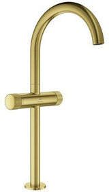 GROHE Atrio Private Collection Waschtisch-Einlochbatterie XL-Size mit Knopfbetätigung in Chrom