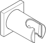 GROHE Rainshower Wandbrausehalter 27075 eckig hard graphite – nicht verstellbar, verdeckte Befestigung