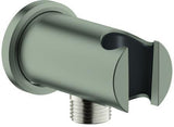 GROHE Rainshower Wandanschlussbogen 26658 mit runder Rosette, eigensicher, chrom