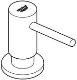GROHE Cosmopolitan Seifenspender 500 ml – hard graphite, Wandmontage, für Flüssigseife