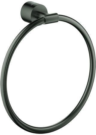 GROHE Handtuchring Atrio 40887 – Verchromter Wand-Handtuchring mit verdeckter Befestigung