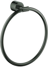 GROHE Handtuchring Atrio 40887 – Verchromter Wand-Handtuchring mit verdeckter Befestigung