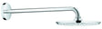 GROHE Rainshower Cosmopolitan 210 Kopfbrause-Set mit 422 mm Brausearm, Chrom, 1 Strahlart, 16,5 l/min
