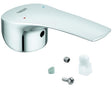 GROHE Hebel 48550 Chrom – Armaturengriff mit rot/blauer Temperaturanzeige