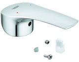 GROHE Hebel 48550 Chrom – Armaturengriff mit rot/blauer Temperaturanzeige