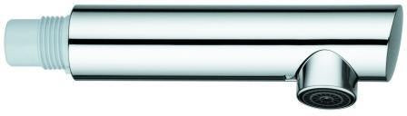 GROHE Auslaufbrause 46830 – Chrom, passend für Handbrausen und Duschsysteme