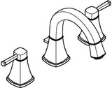 GROHE Grandera 3-Loch-Waschtischbatterie mit flachem Auslauf und AquaGuide Mousseur in Chrom