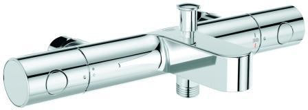 GROHE Grohtherm 800 Cosmopolitan Thermostat-Wannenbatterie ohne Anschlüsse chrom – SafeStop & TurboStat