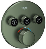 GROHE Grohtherm SmartControl Unterputz-Thermostat 3 Ventile hard graphite