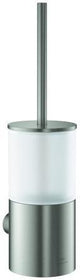 GROHE Atrio Toilettenbürstengarnitur – Wandmontage, verchromt, mit Mattglas-Einsatz