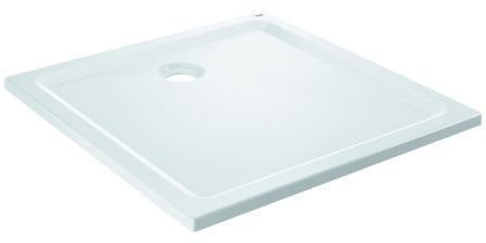 GROHE Universal Duschwanne 1000 x 1000 mm Acryl alpinweiß – flacher Einbau