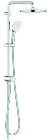 GROHE Tempesta System 250 Duschsystem mit Umstellung – Kopf- & Handbrause, Chrom