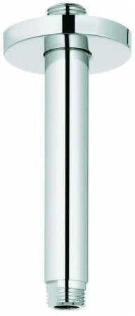 GROHE Rainshower Deckenauslass 142 mm mit Rückstromsicherung und Rosette in Chrom