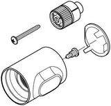 GROHE Grohtherm 500 Temperaturwählgriff 49178 – Chrom, mit 38 °C Temperatursperre