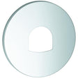 GROHE Rosette 49116 rund für EHM-Fertigmontagesets – Chrom, Metall, FastFixation
