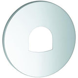 GROHE Rosette 49116 rund für EHM-Fertigmontagesets – Chrom, Metall, FastFixation