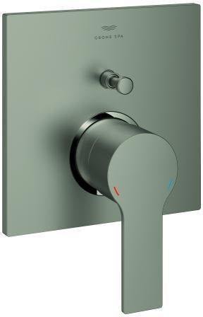 GROHE Allure Einhand-Wannenbatterie Fertigmontageset – cool sunrise gebürstet, für Rapido SmartBox
